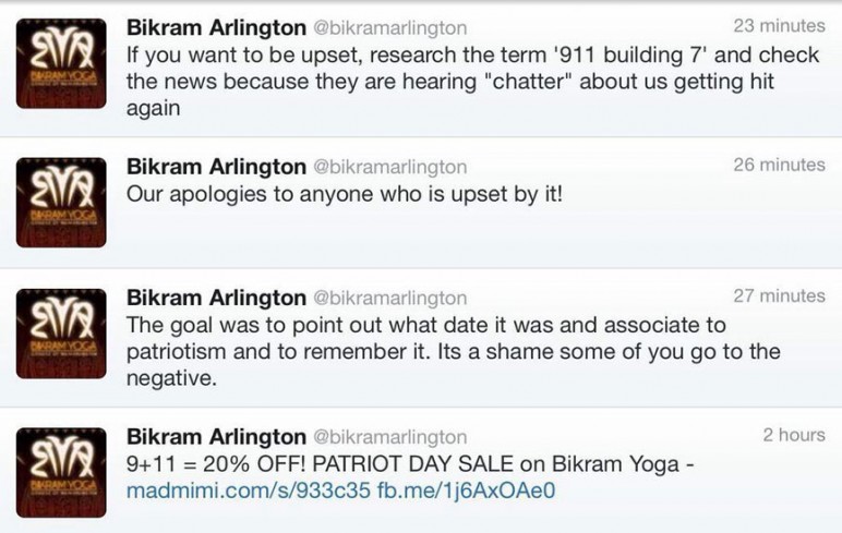 Bikram Arlington tweet